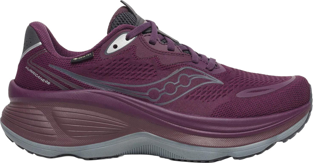 Saucony Hurricane 26 GORE-TEX Women's Running Shoes - Purple - View 1