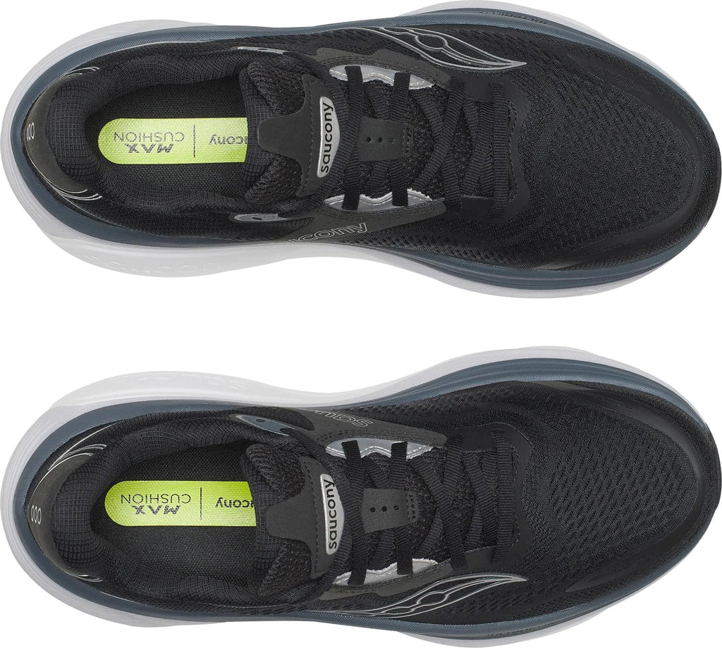 Saucony Hurricane 26 Men's Running Shoes - Black - View 4