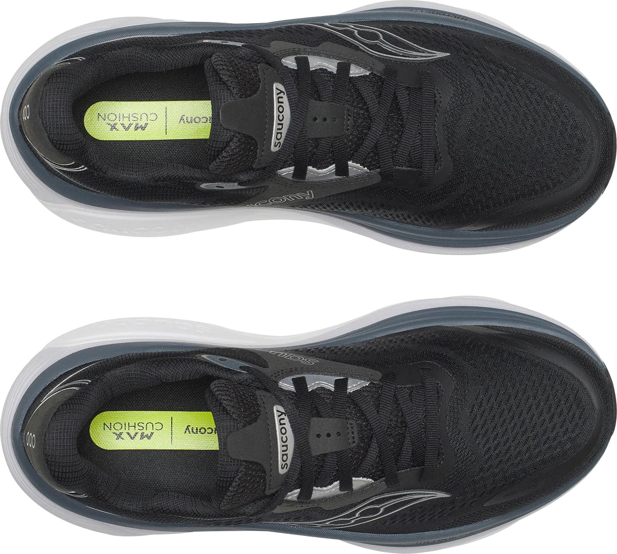 Saucony Hurricane 26 Men's Running Shoes - Black - View 4