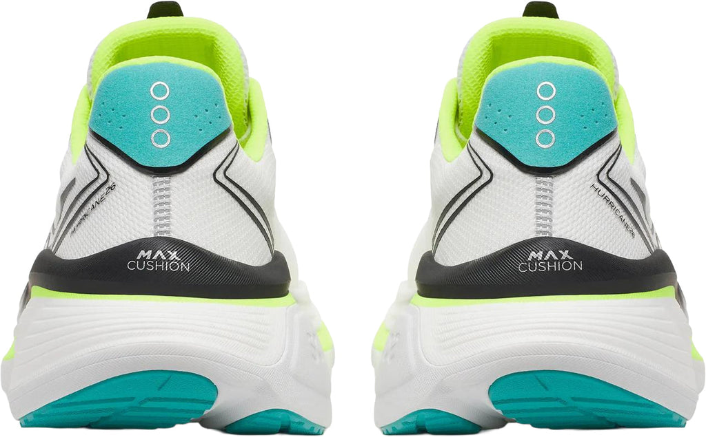 Saucony Hurricane 26 Men's Running Shoes - White - View 5