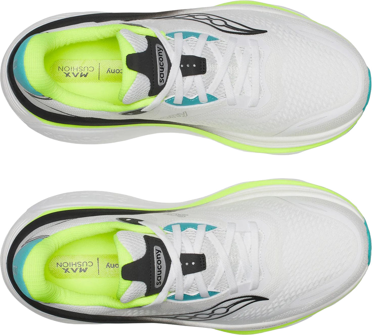 Saucony Hurricane 26 Men's Running Shoes - White - View 4