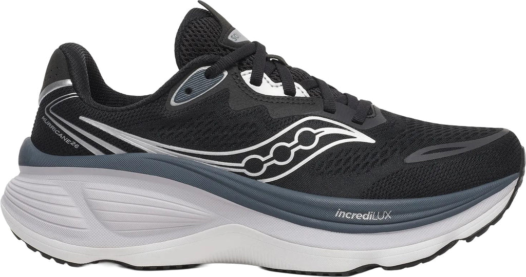 Saucony Hurricane 26 Women's Running Shoes - Black - View 1