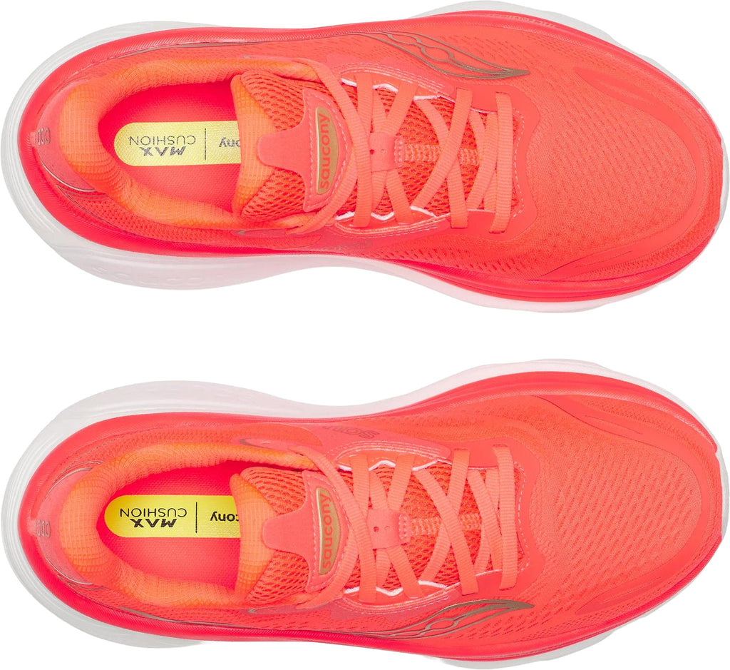 Saucony Hurricane 26 Women's Running Shoes - Red - View 4