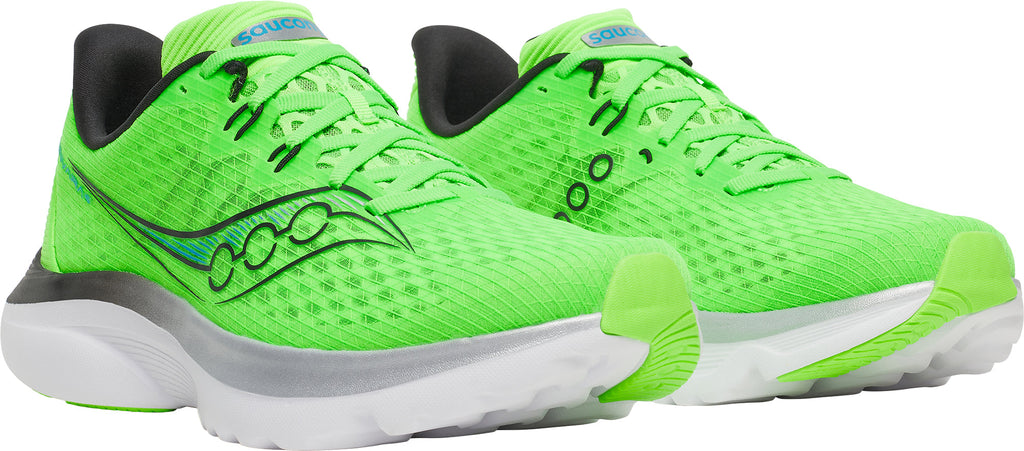 Saucony Kinvara 16 Men's Running Shoes - Green - View 6