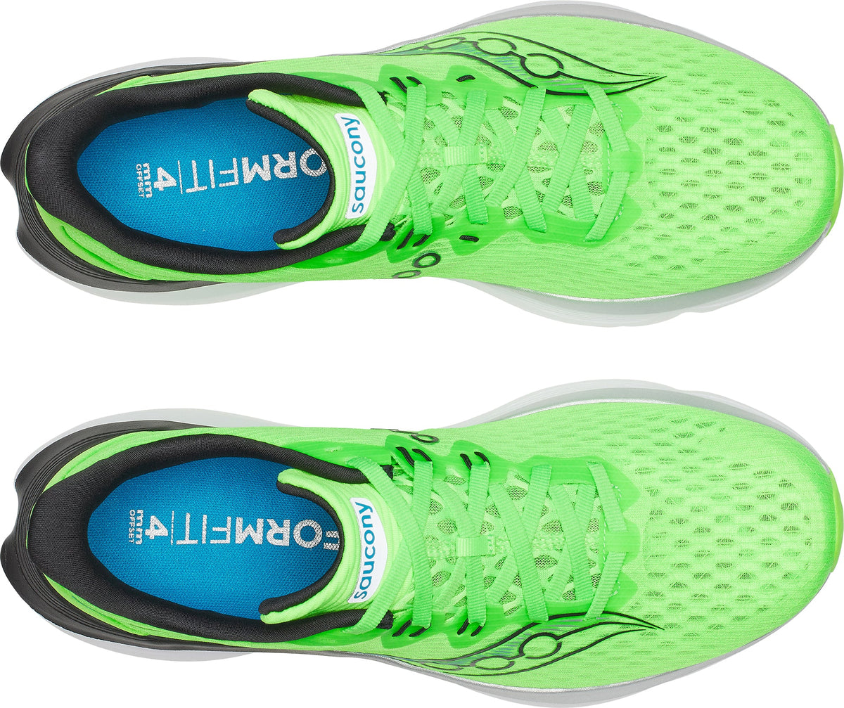 Saucony Kinvara 16 Men's Running Shoes - Green - View 4