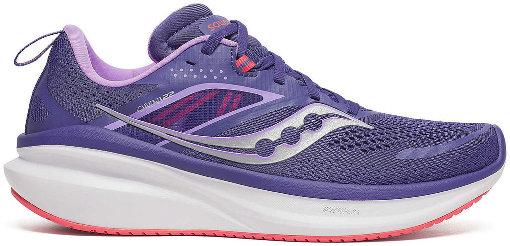 Saucony Omni 22 Women's Running Shoes - Purple - View 1