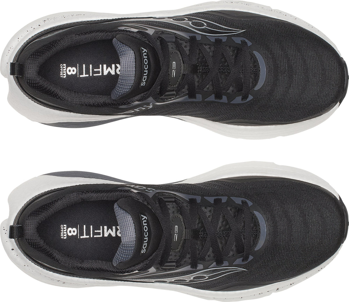 Saucony Omni ST 23 Men's Running Shoes - Black - View 4