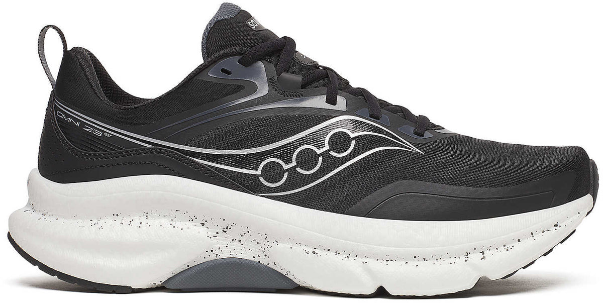Saucony Omni ST 23 Men's Running Shoes - Black - View 1