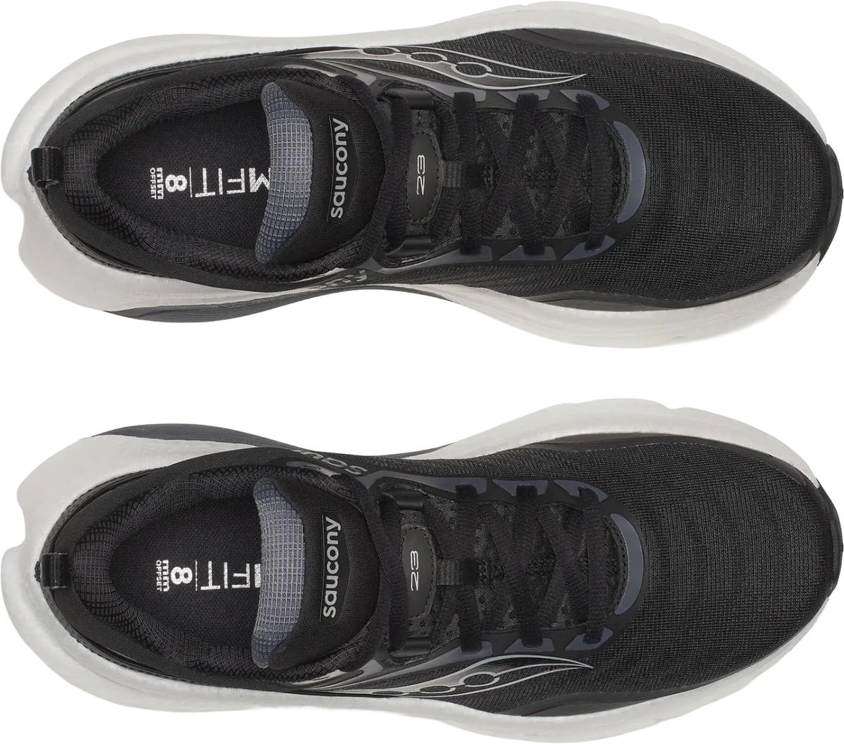 Saucony Omni ST 23 Women's Running Shoes - Black - View 4