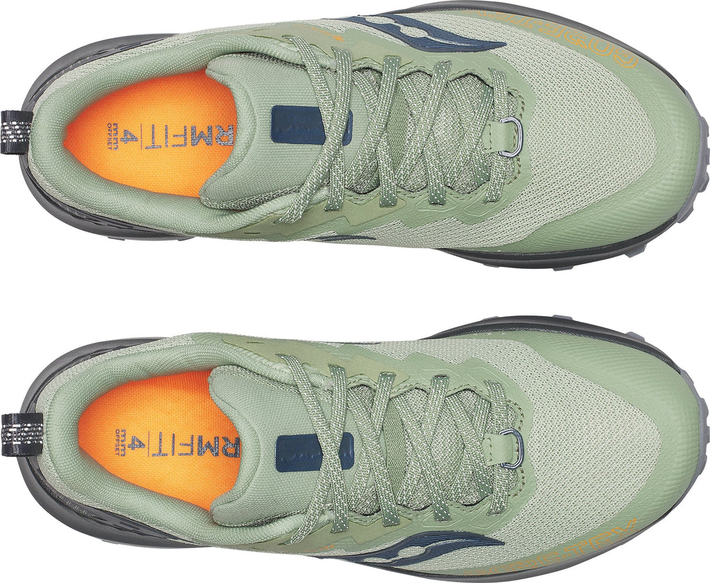 Saucony Peregrine 14 GORE-TEX Women's Trail Running Shoes - Green - View 4