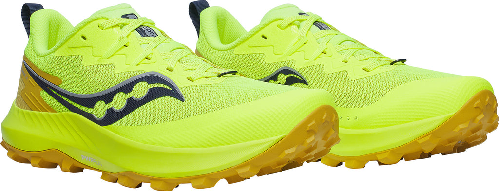 Saucony Peregrine 14 Men's Trail Running Shoes - Yellow - View 6