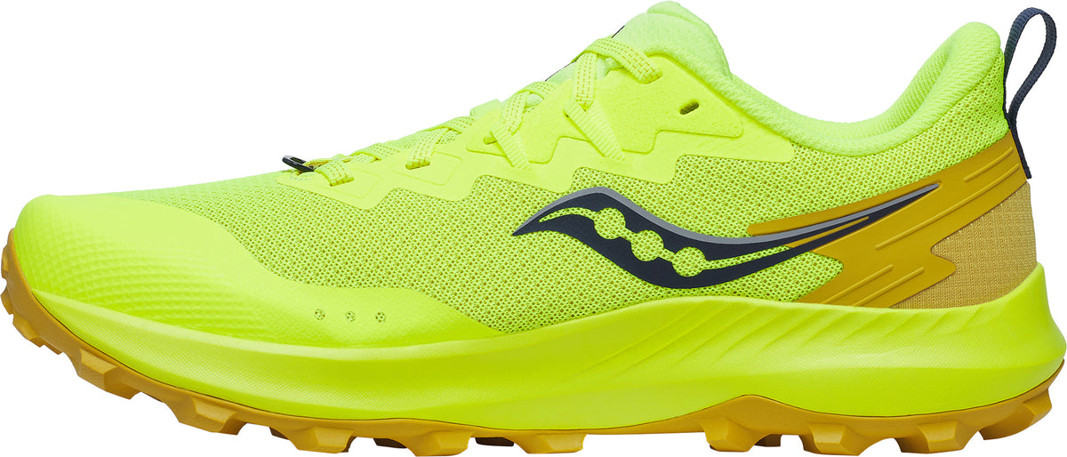 Saucony Peregrine 14 Men's Trail Running Shoes - Yellow - View 3