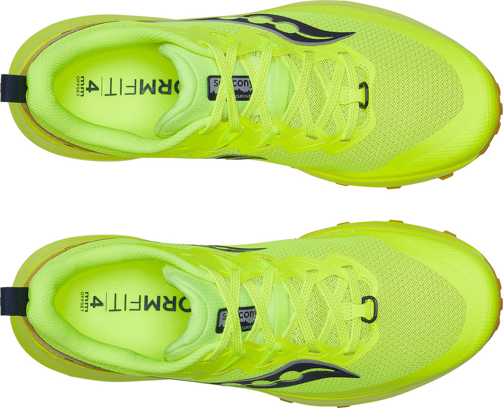 Saucony Peregrine 14 Men's Trail Running Shoes - Yellow - View 4