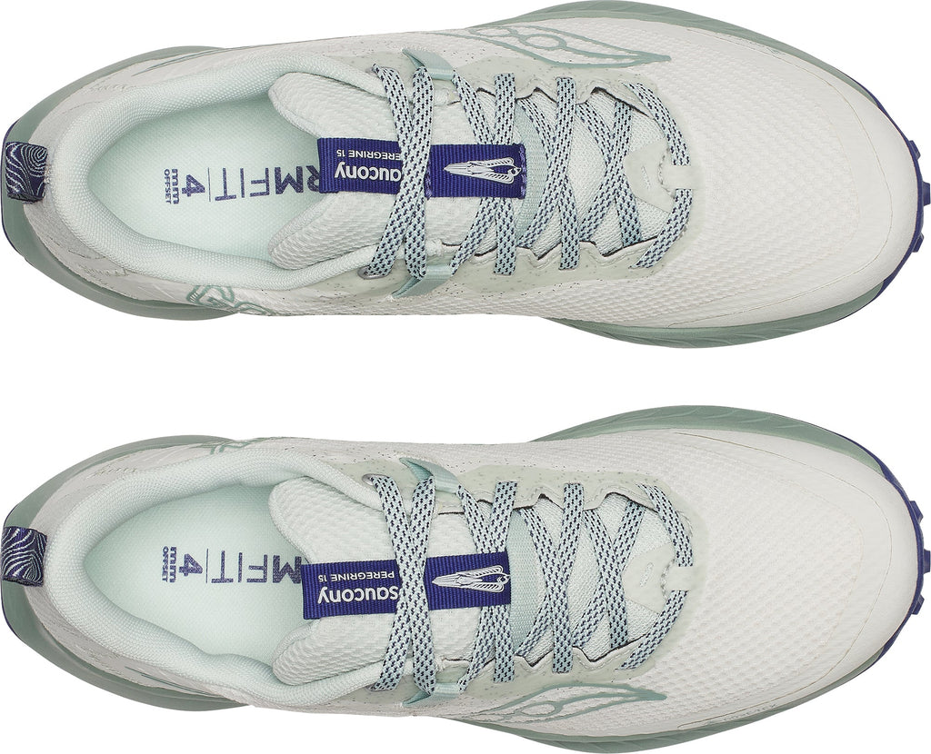 Saucony Peregrine 15 GORE-TEX Women's Trail Running Shoes - White - View 4