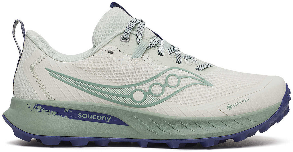 Saucony Peregrine 15 GORE-TEX Women's Trail Running Shoes - White - View 1