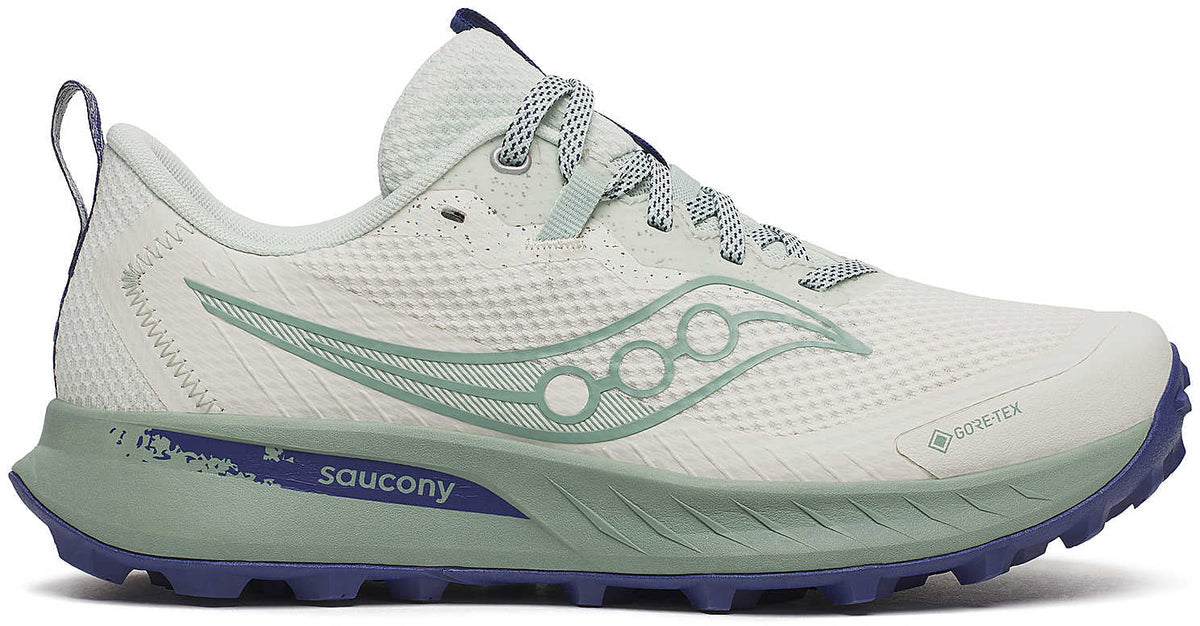 Saucony Peregrine 15 GORE-TEX Women's Trail Running Shoes - White - View 1
