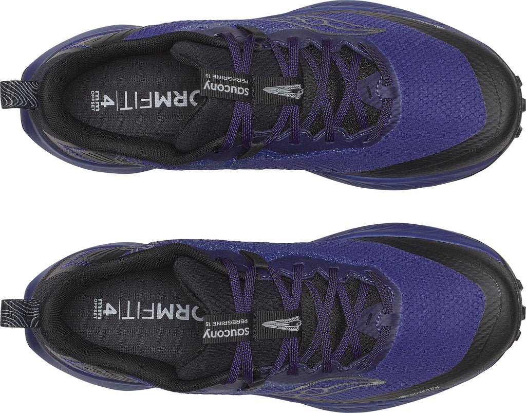 Saucony Peregrine 15 GORE-TEX Men's Trail Running Shoes - Blue - View 4