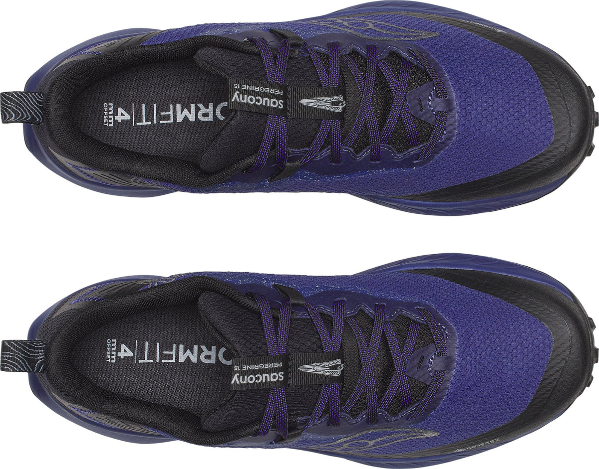 Saucony Peregrine 15 GORE-TEX Men's Trail Running Shoes - Blue - View 4