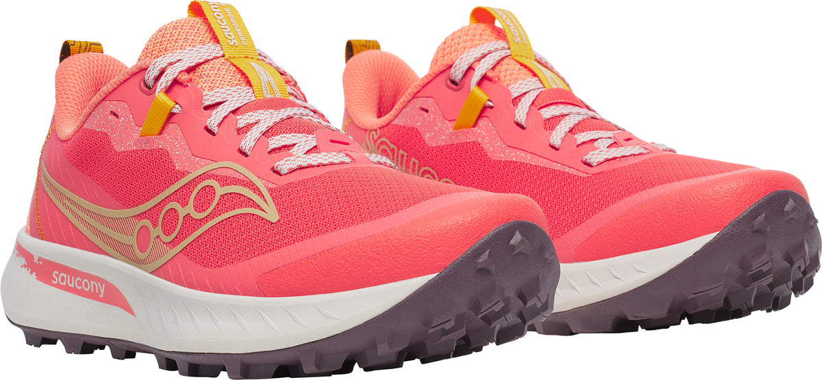 Saucony Peregrine 15 Women's Trail Running Shoes - Pink - View 6