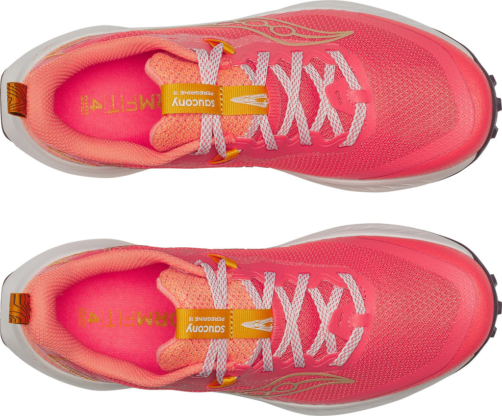 Saucony Peregrine 15 Women's Trail Running Shoes - Pink - View 4