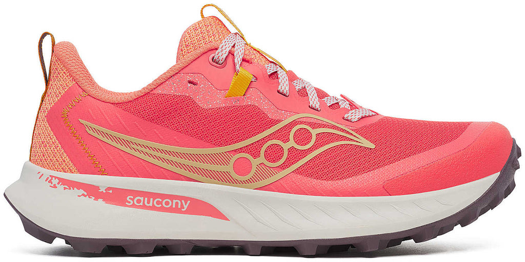 Saucony Peregrine 15 Women's Trail Running Shoes - Pink - View 1