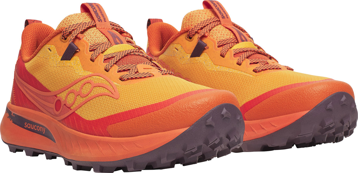 Saucony Peregrine 15 Men's Trail Running Shoes - Orange - View 6