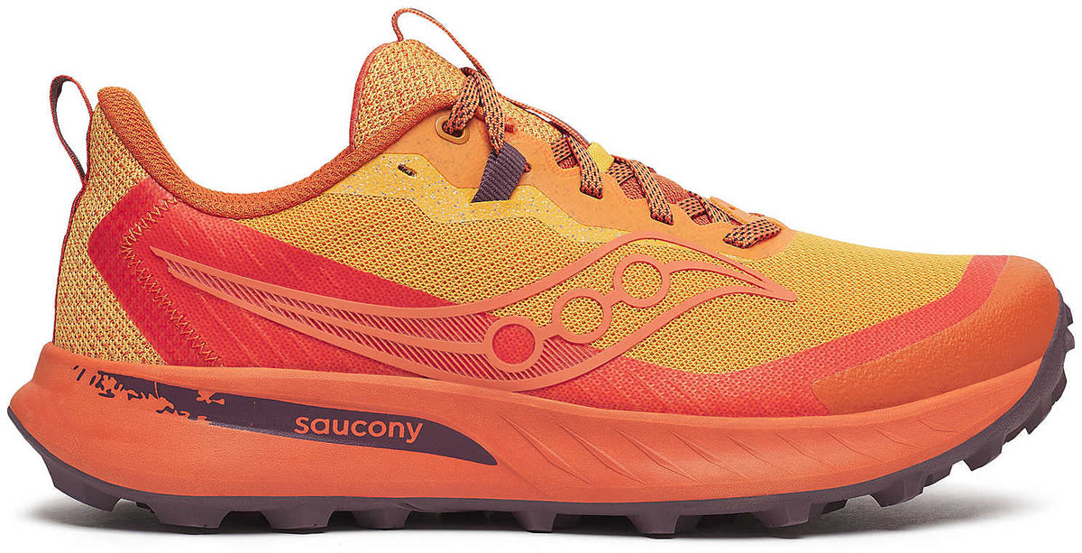 Saucony Peregrine 15 Men's Trail Running Shoes - Orange - View 1