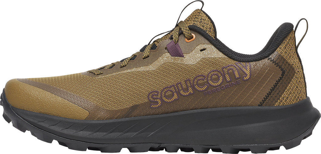 Saucony Peregrine 15 Men's Trail Running Shoes - Brown - View 3