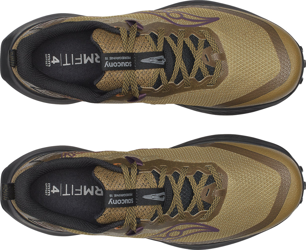 Saucony Peregrine 15 Men's Trail Running Shoes - Brown - View 4
