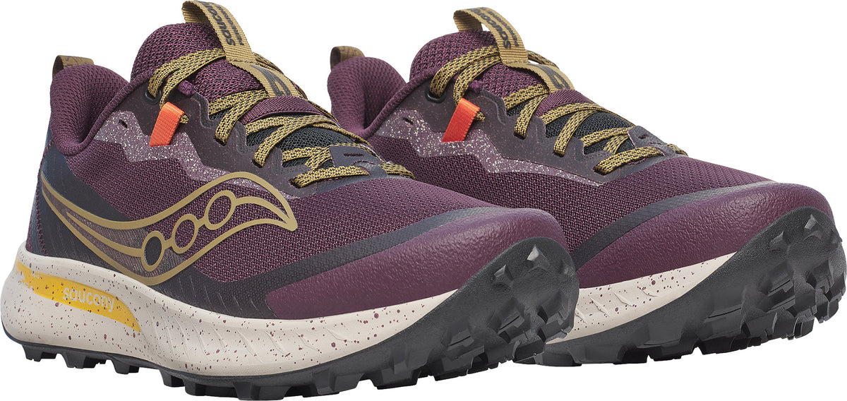 Saucony Peregrine 15 Men's Trail Running Shoes - Purple - View 6