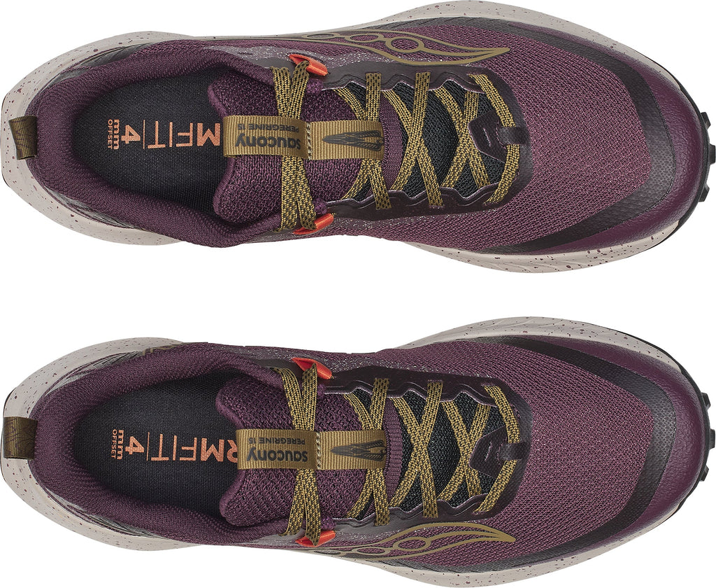 Saucony Peregrine 15 Men's Trail Running Shoes - Purple - View 4