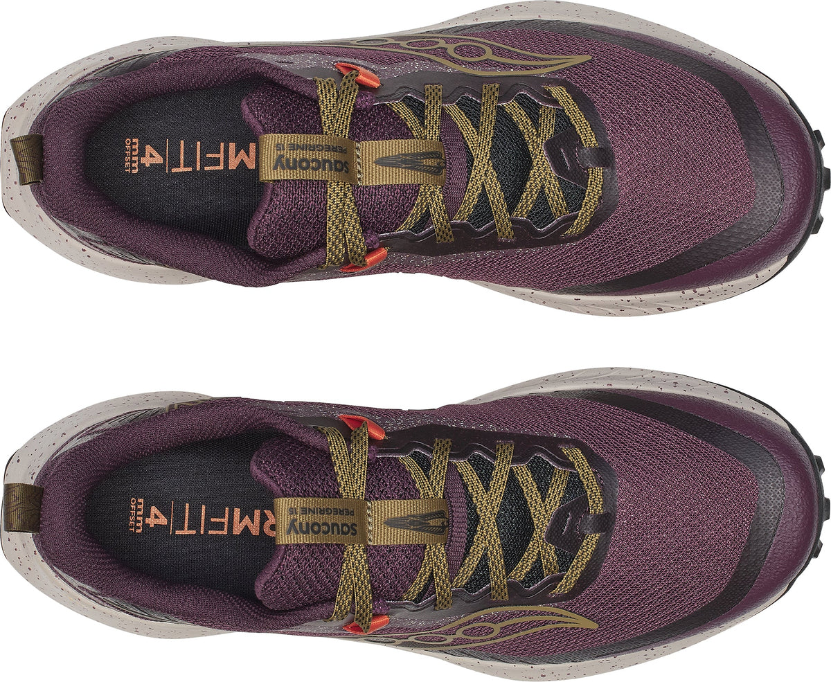 Saucony Peregrine 15 Men's Trail Running Shoes - Purple - View 4