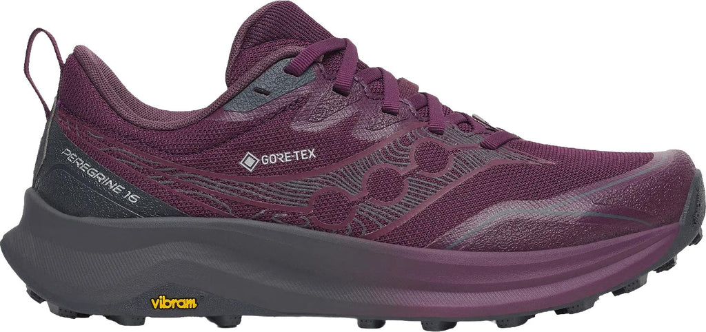 Saucony Peregrine 16 GORE-TEX Women's Trail Running Shoes - Purple - View 1