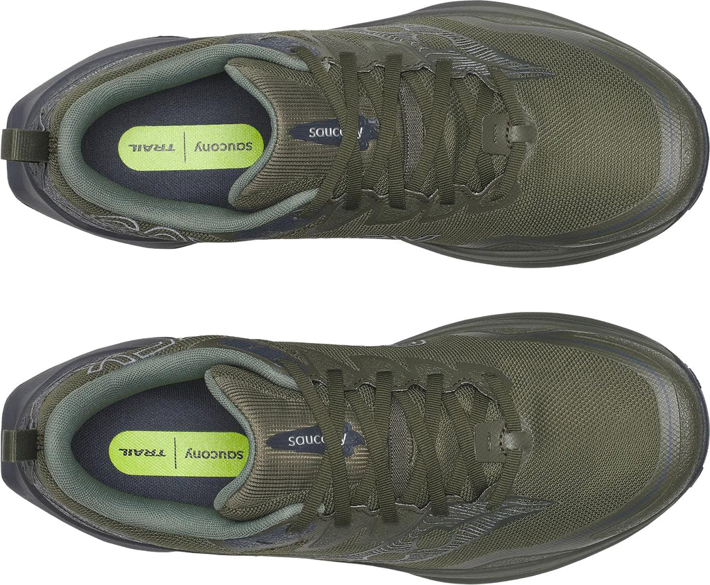 Saucony Peregrine 16 GORE-TEX Men's Trail Running Shoes - Green - View 4