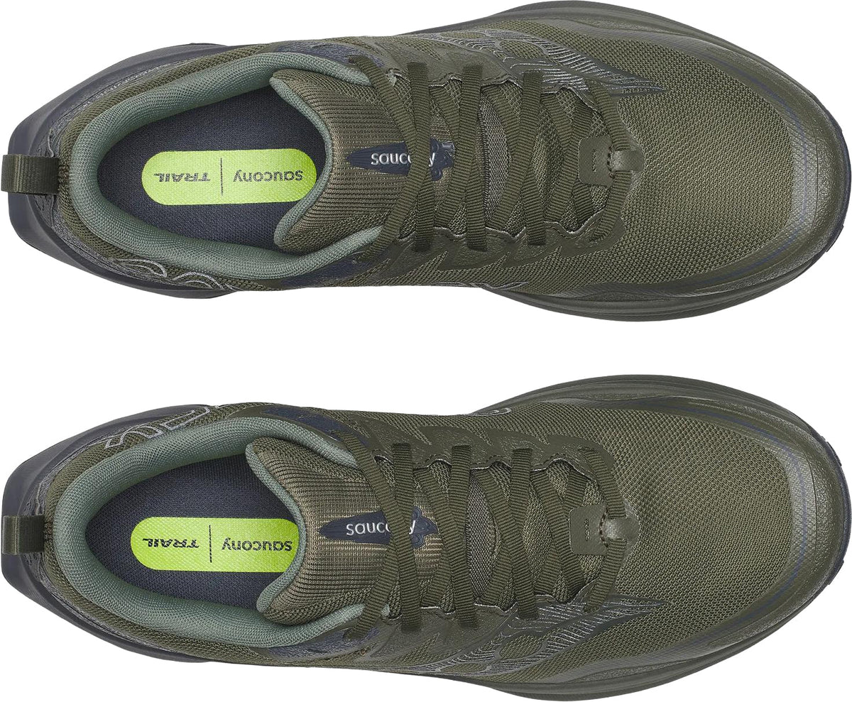 Saucony Peregrine 16 GORE-TEX Men's Trail Running Shoes - Green - View 4