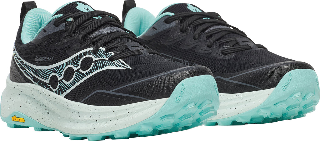 Saucony Peregrine 16 GORE-TEX Women's Trail Running Shoes - Black - View 6