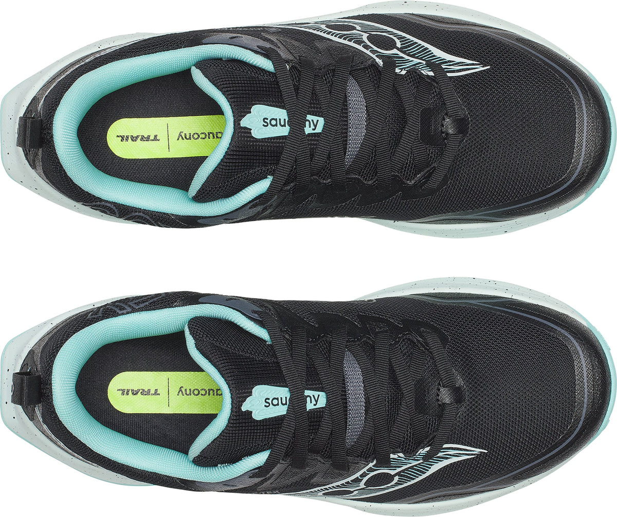 Saucony Peregrine 16 GORE-TEX Women's Trail Running Shoes - Black - View 4