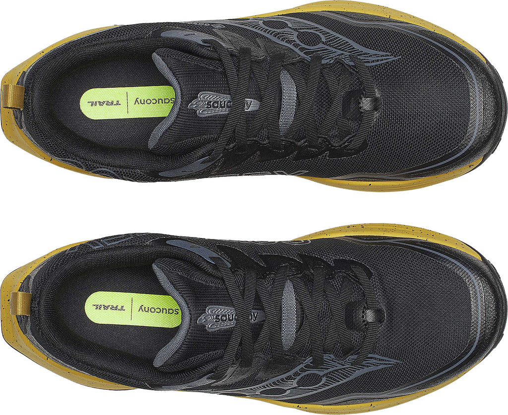 Saucony Peregrine 16 GORE-TEX Men's Trail Running Shoes - Black - View 4
