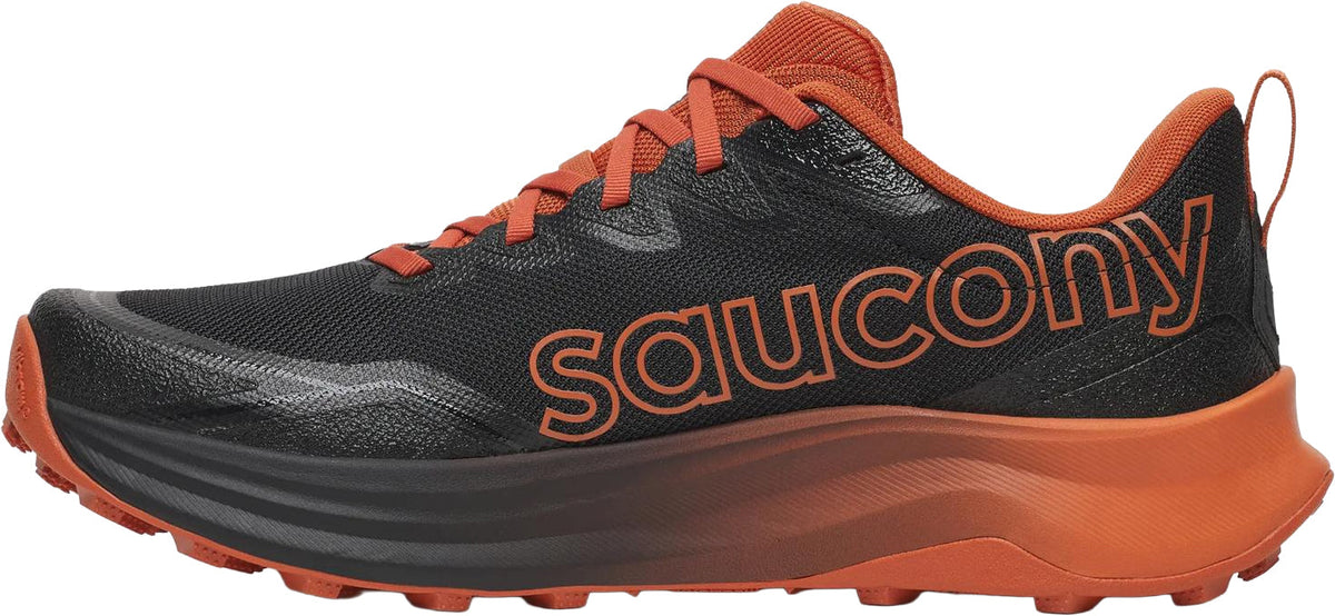 Saucony Peregrine 16 Men's Trail Running Shoes - Black - View 3