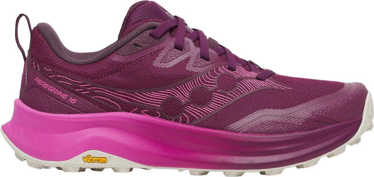 Saucony Peregrine 16 Women's Trail Running Shoes - Purple - View 1
