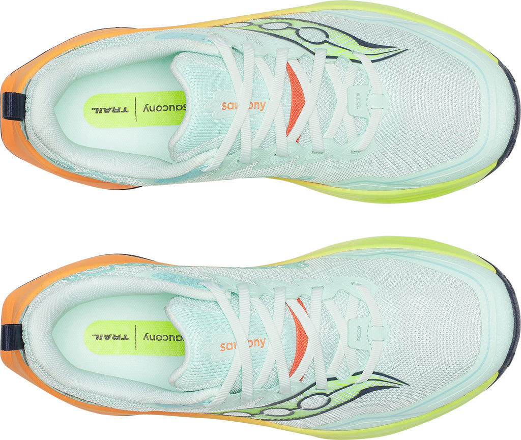 Saucony Peregrine 16 Women's Trail Running Shoes - Blue - View 4