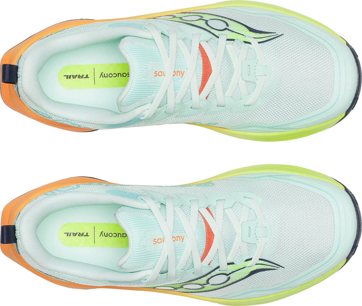 Saucony Peregrine 16 Women's Trail Running Shoes - Blue - View 4