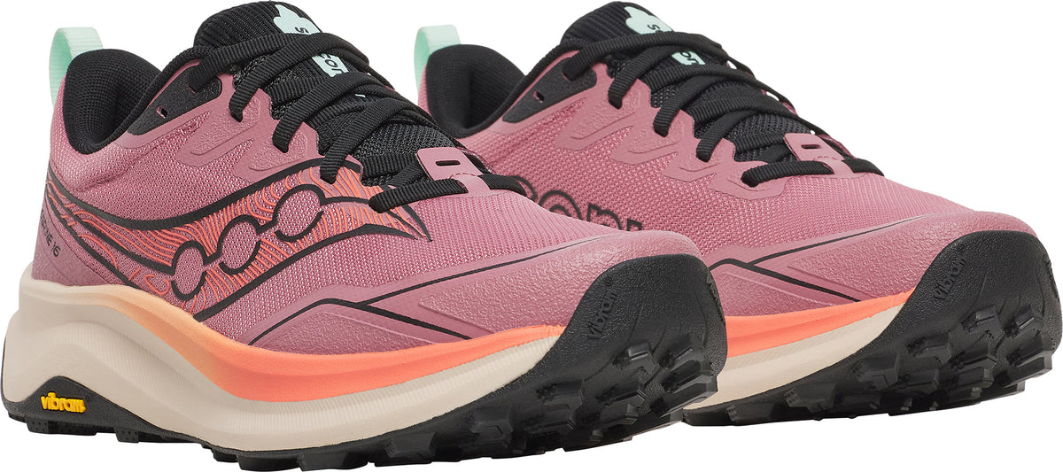 Saucony Peregrine 16 Women's Trail Running Shoes - Pink - View 6