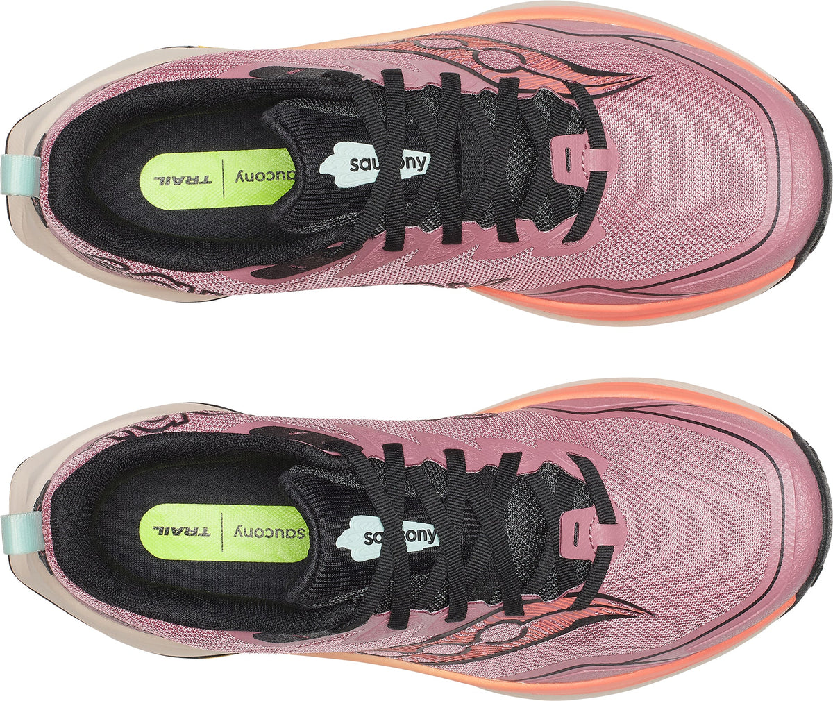Saucony Peregrine 16 Women's Trail Running Shoes - Pink - View 4