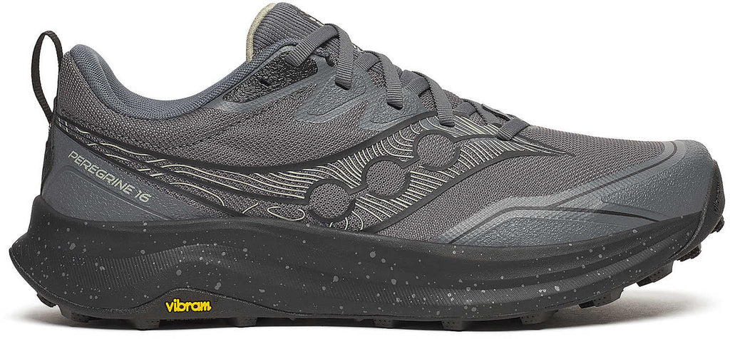 Saucony Peregrine 16 Men's Trail Running Shoes - Grey - View 1