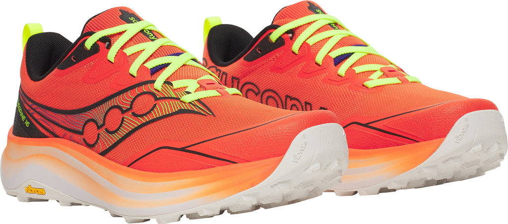 Saucony Peregrine 16 Men's Trail Running Shoes - Orange - View 6