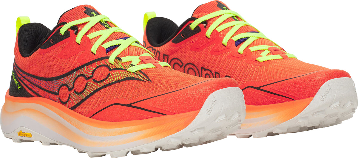 Saucony Peregrine 16 Men's Trail Running Shoes - Orange - View 6