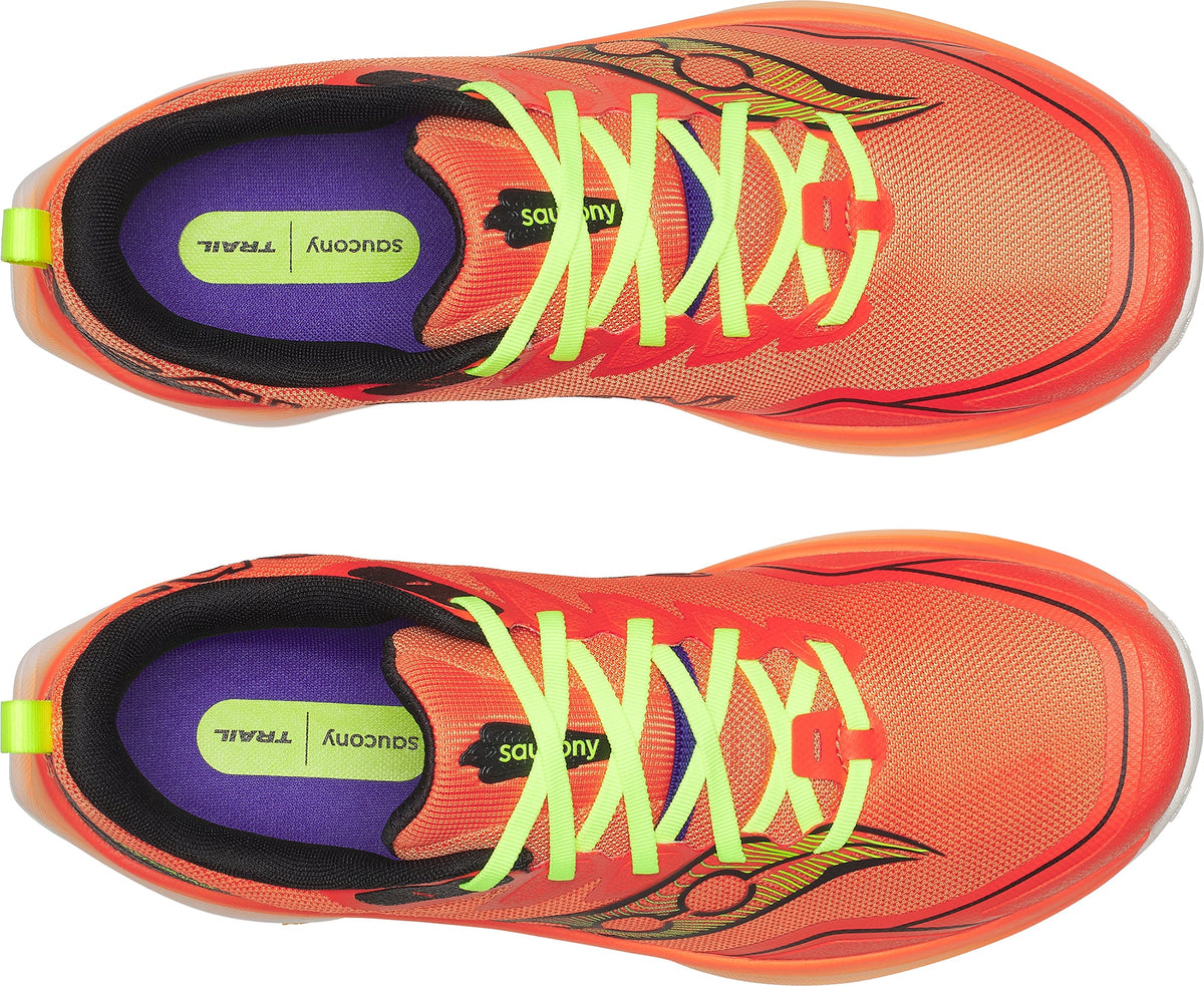 Saucony Peregrine 16 Men's Trail Running Shoes - Orange - View 4