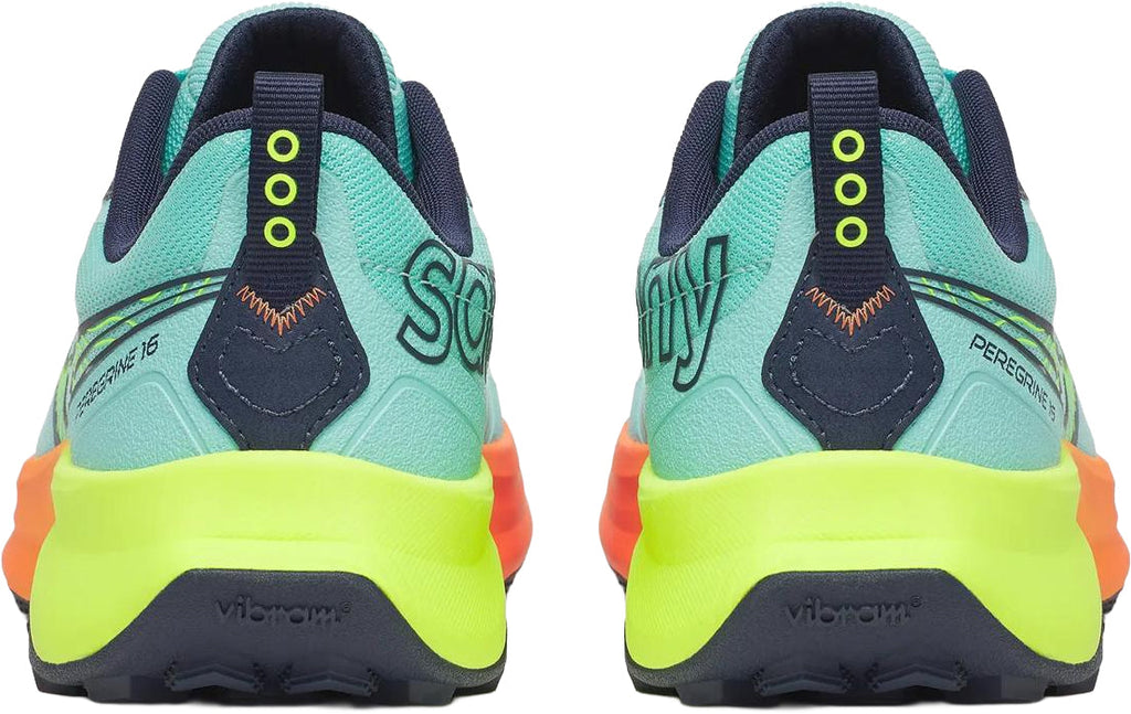 Saucony Peregrine 16 Men's Trail Running Shoes - Green - View 5