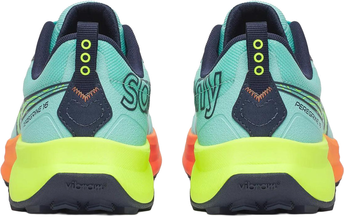 Saucony Peregrine 16 Men's Trail Running Shoes - Green - View 5